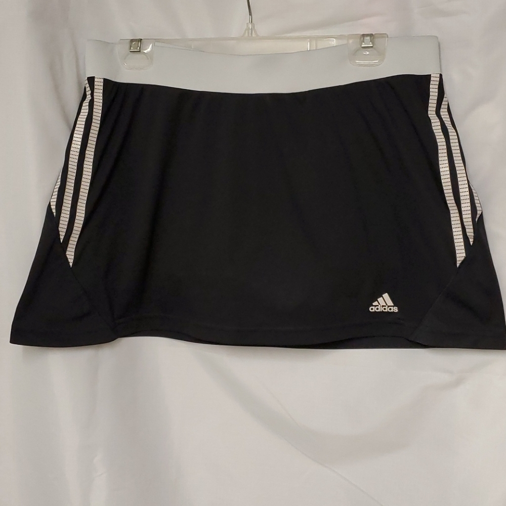 Adidas Response skirt skort black & white